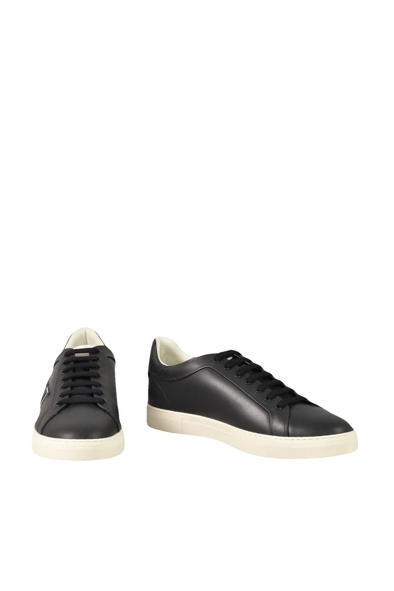 Embroidered Logo Low-Top Sneakers in Vivid Multicolor Design