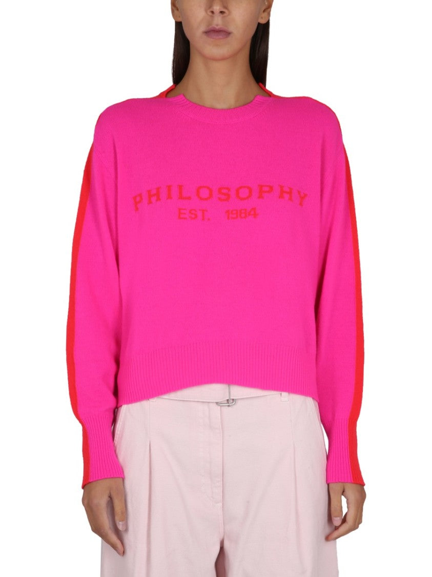 Cropped Wool And Cashmere Sweater