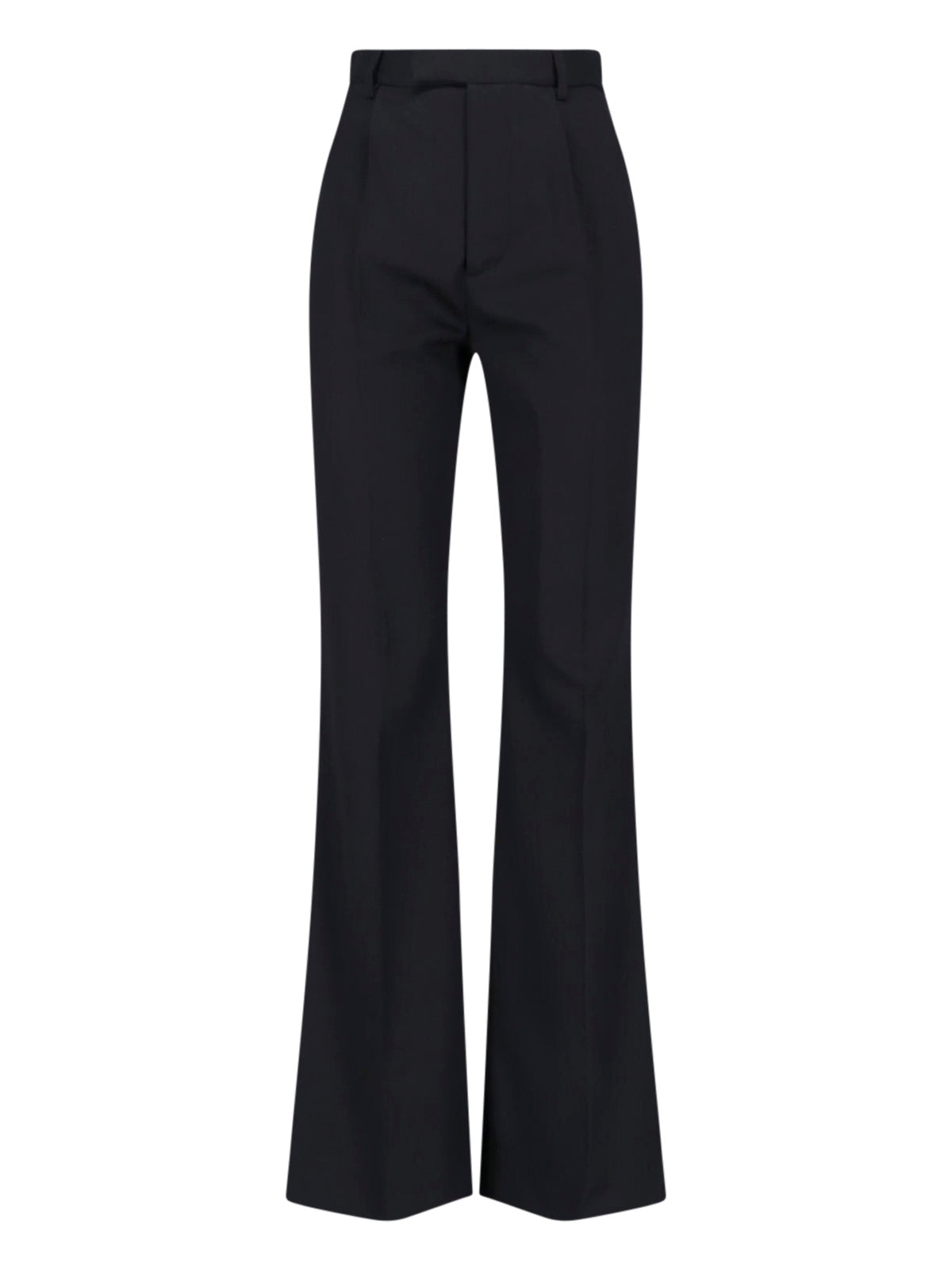 Bootcut Wool Pants – Black