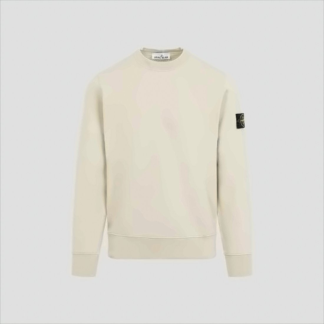 Long-Sleeve Crewneck Shirt With And Distinctive Patch
