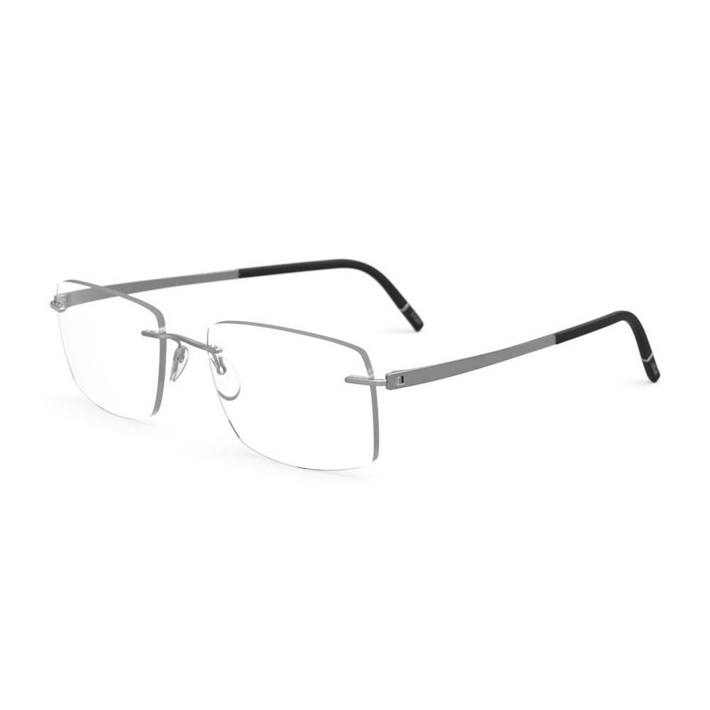 5529/Lc Rimless Silver Titanium Eyewear
