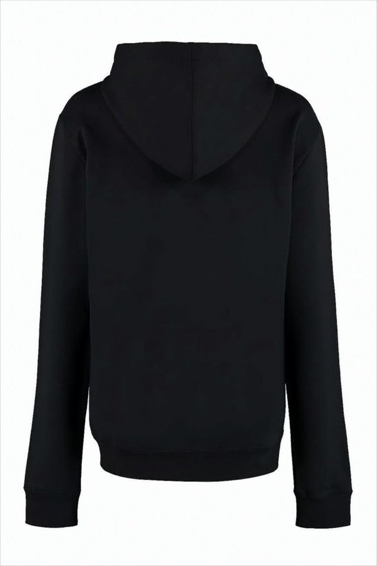 Classic Black Hoodie with Drawstring and Kangaroo Pocket