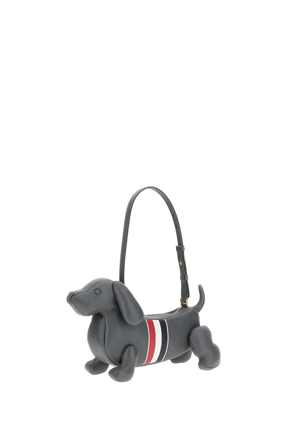 Pebble Full-Grain Calf Leather Baby Hector Shoulder Bag