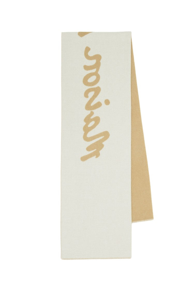 Maison Kitsune Handwriting Scarf
