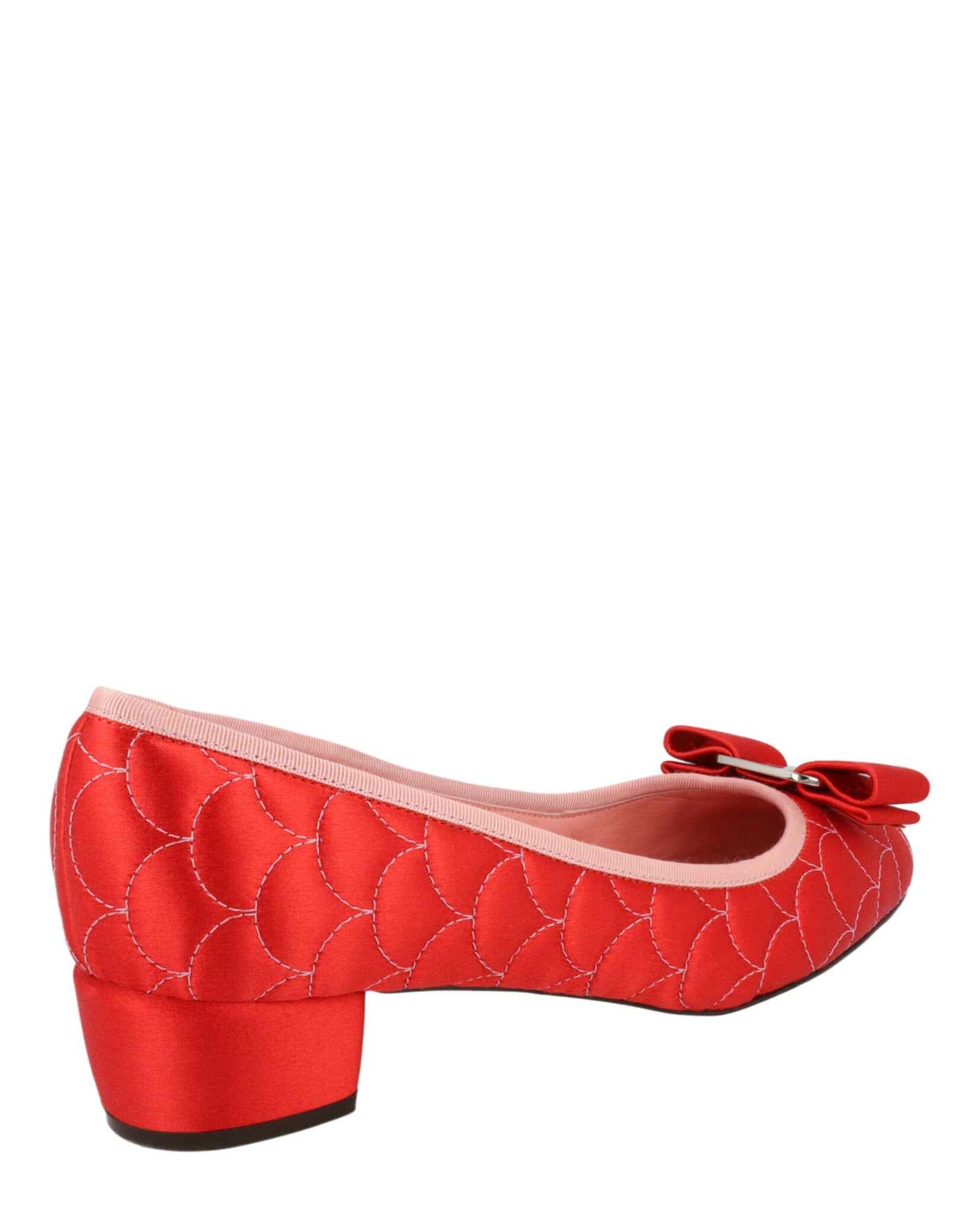 Vara Bow Satin Pumps