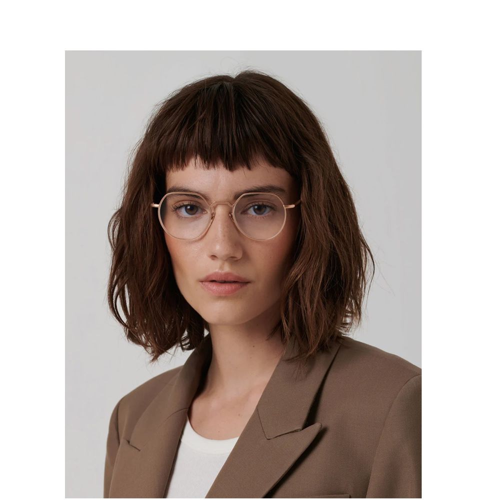 Place Dauphine Rose Gold Oval Eyewear