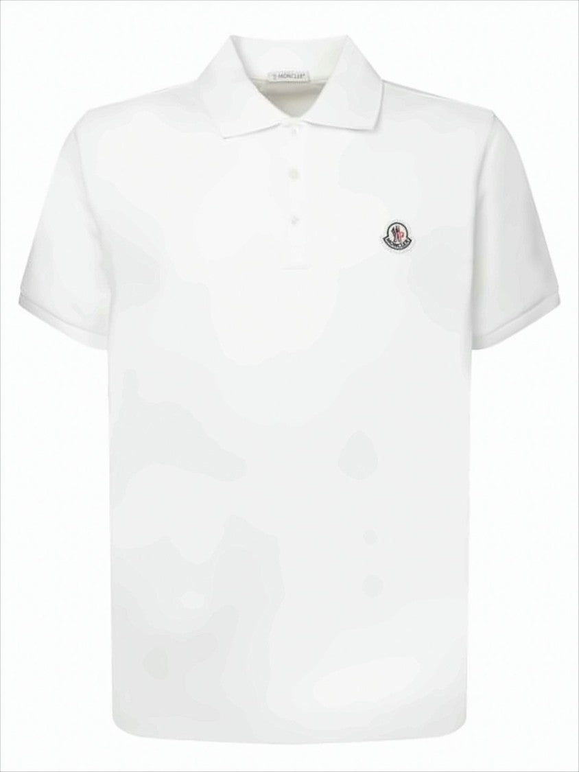 Classic Short-Sleeve Polo Shirt With Embroidered Logo Patch