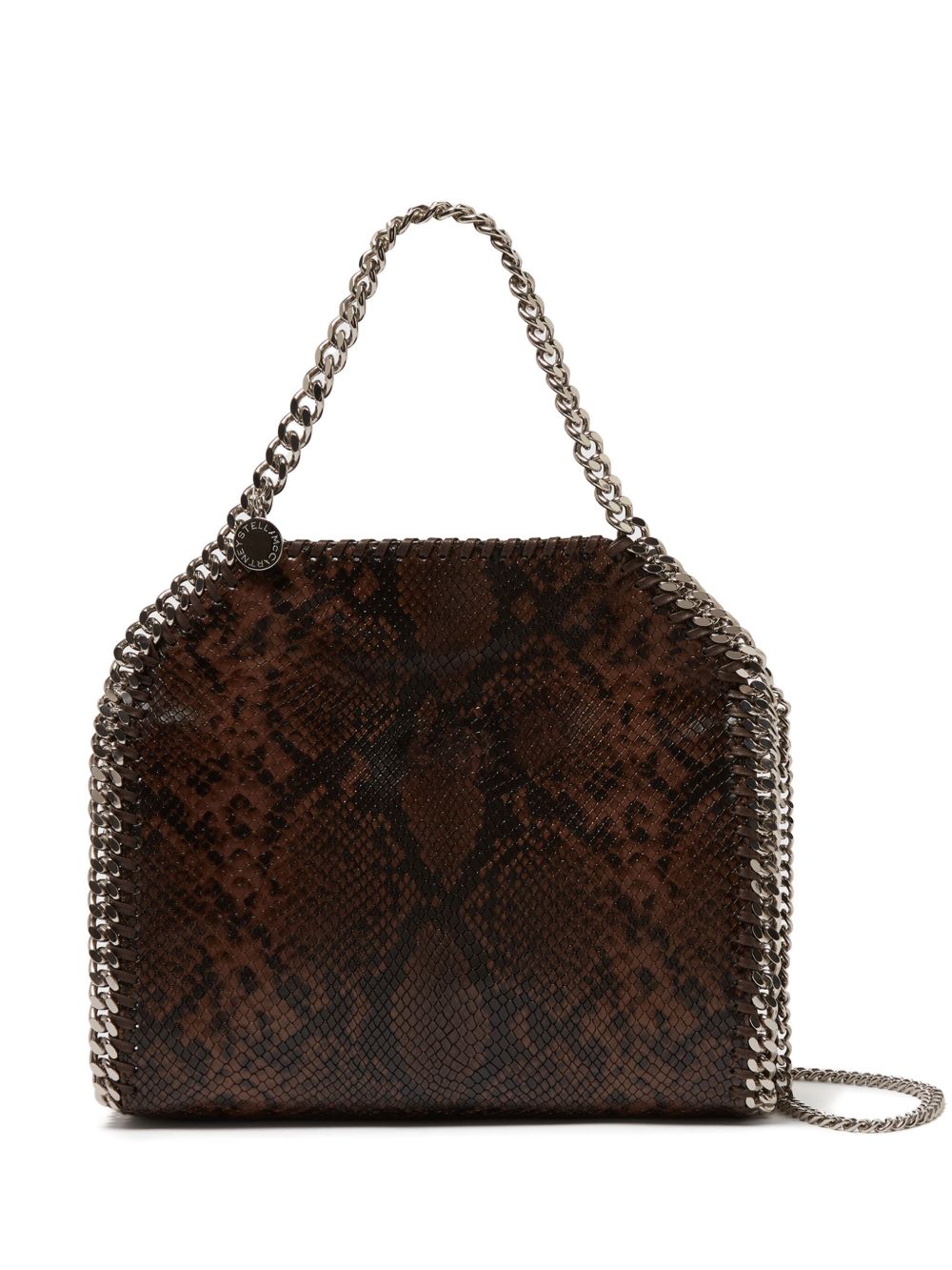 Structured Snakeskin Handbag