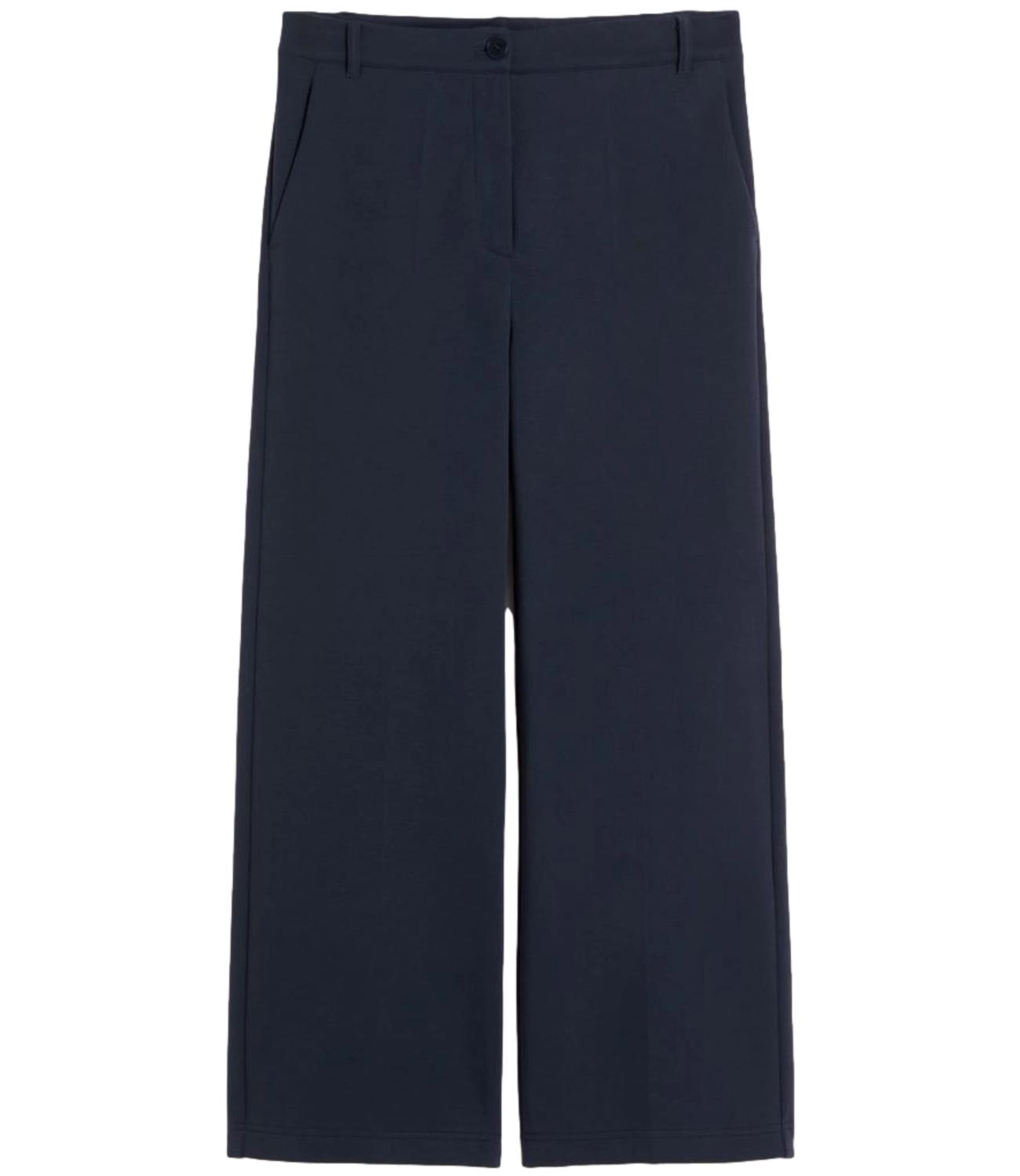 Blue Wkdabano Cotton Casual Trousers