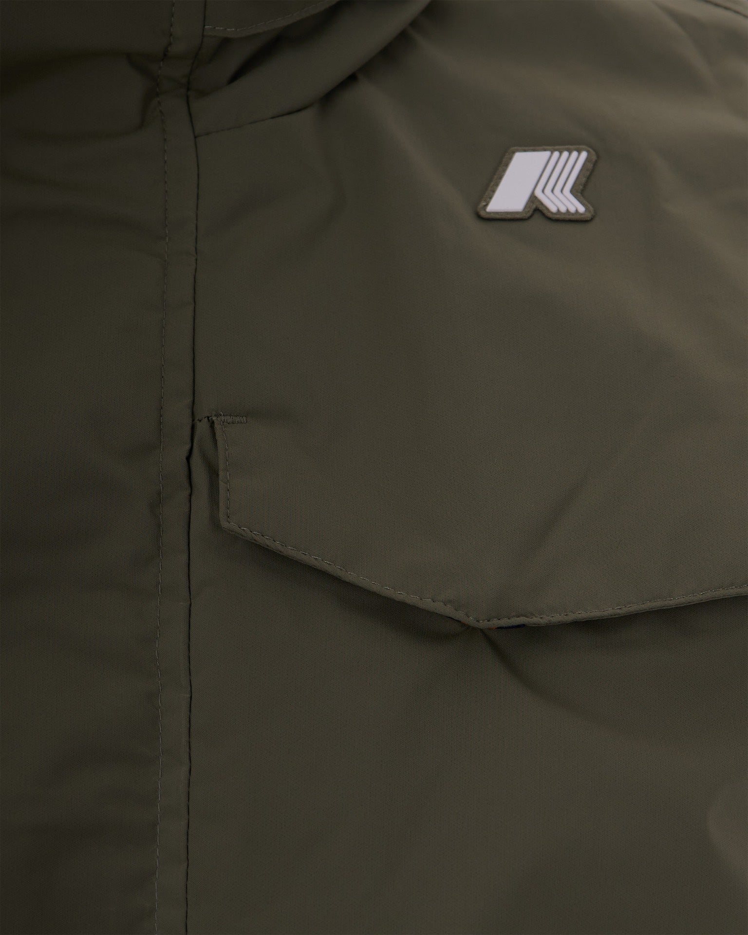 Green Lichen Manuel Stretch Nylon Jacket