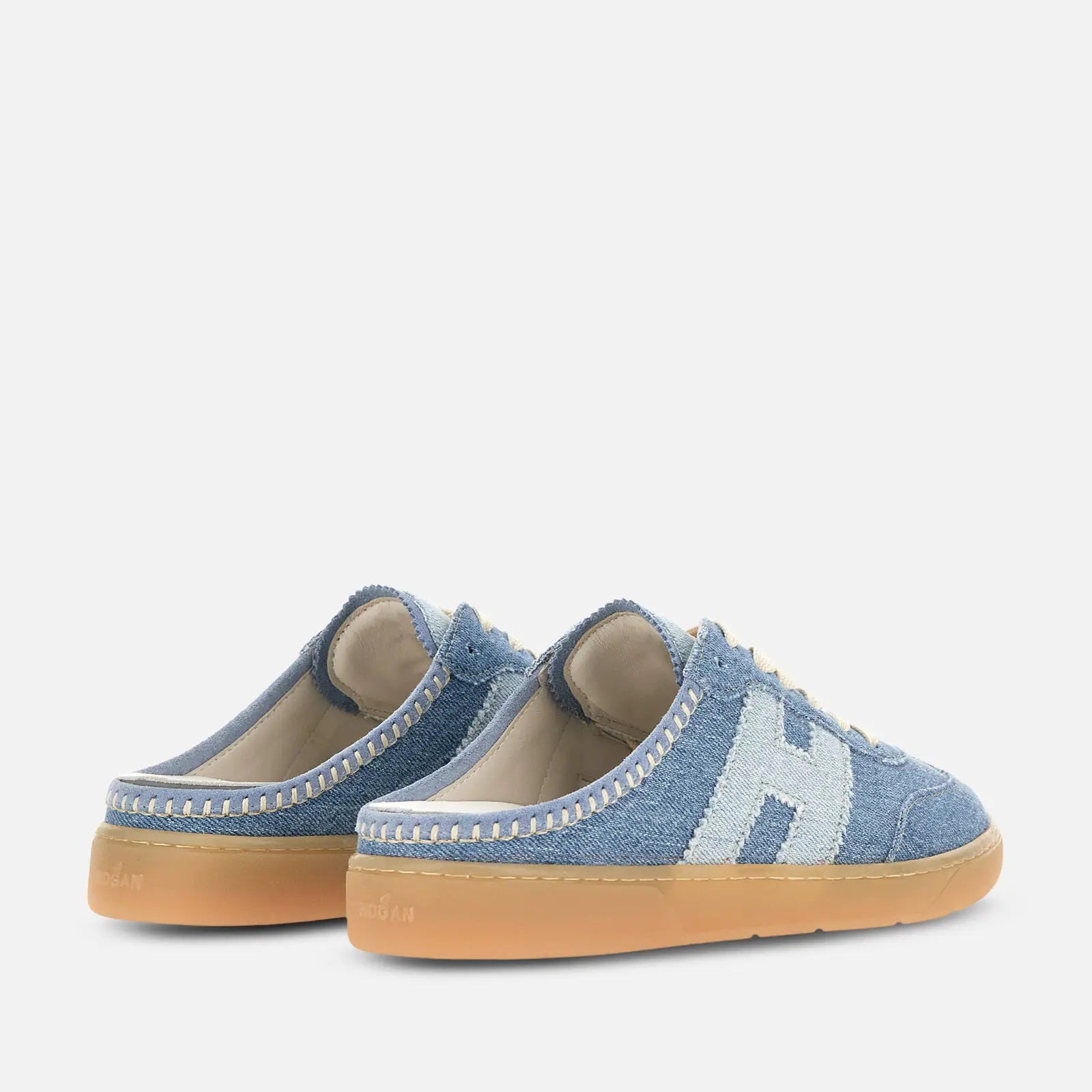 Denim Cool Sabot Cotton Sneakers