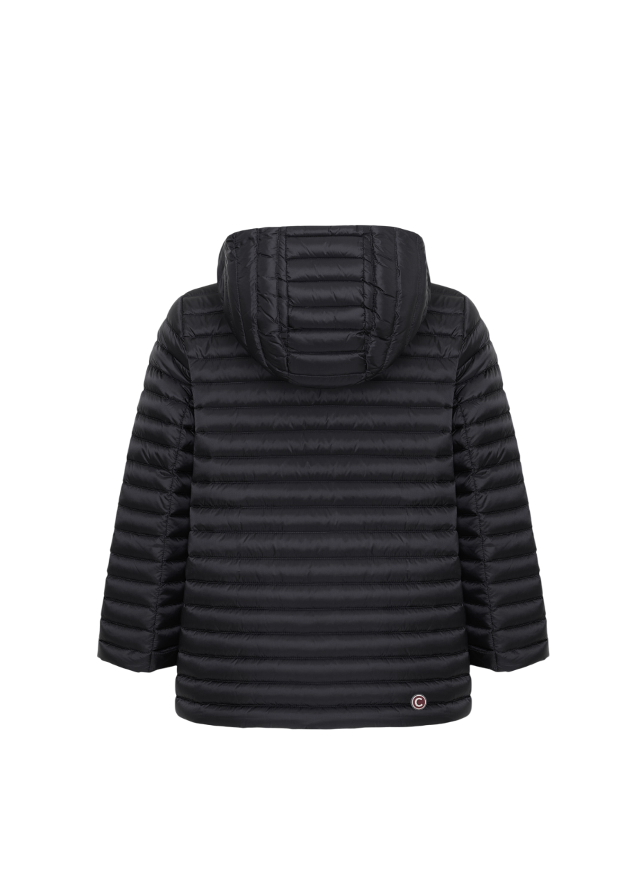 Trapeze Fit Jacket With Fixed Hood