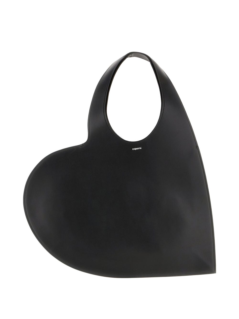 Heart-Shaped Black Handbag With Aesthetic
