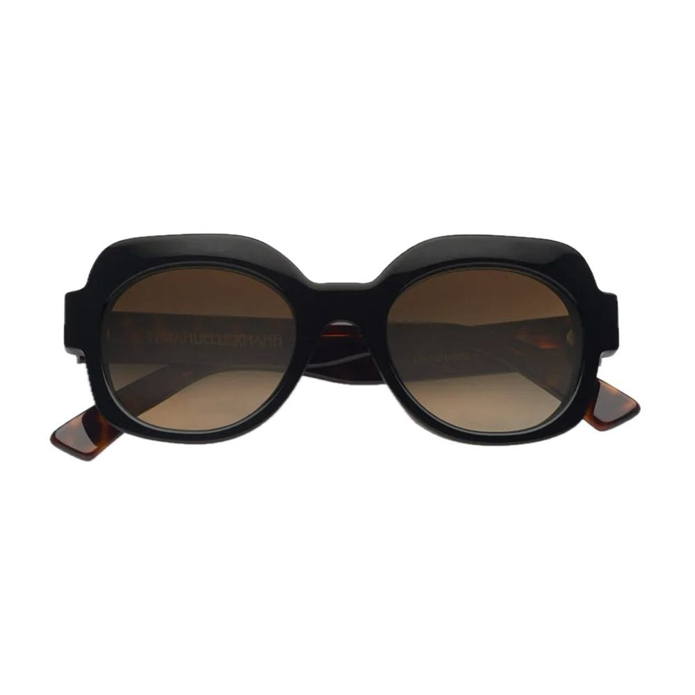 Satin Geometric Bio-Nylon Acetate Sunglasses
