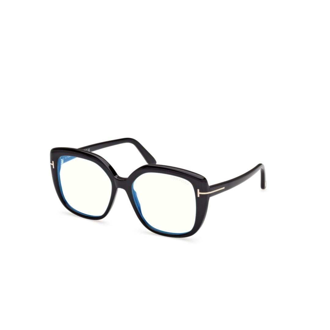 Ft6043-B Oversized Square Frame Acetate Eyeglasses