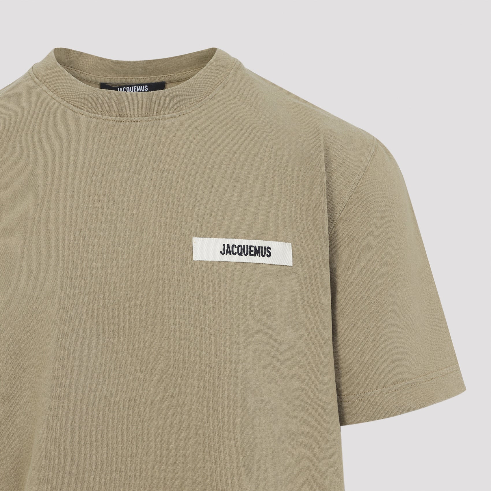 Relaxed Fit Crew Neck T-Shirt With Patch