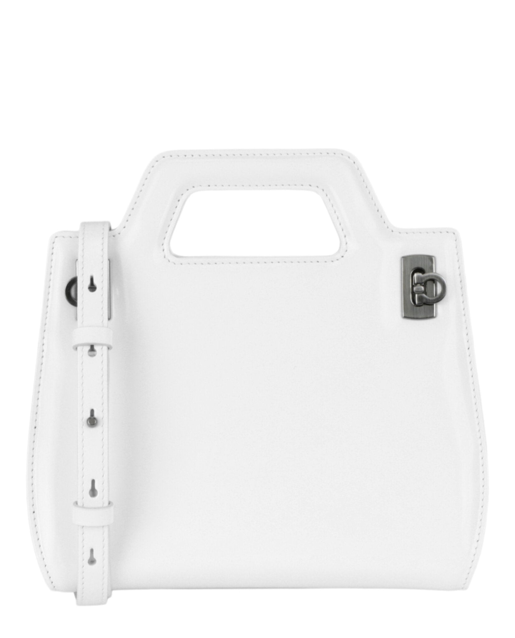 Mini Wanda Leather Top-Handle Bag