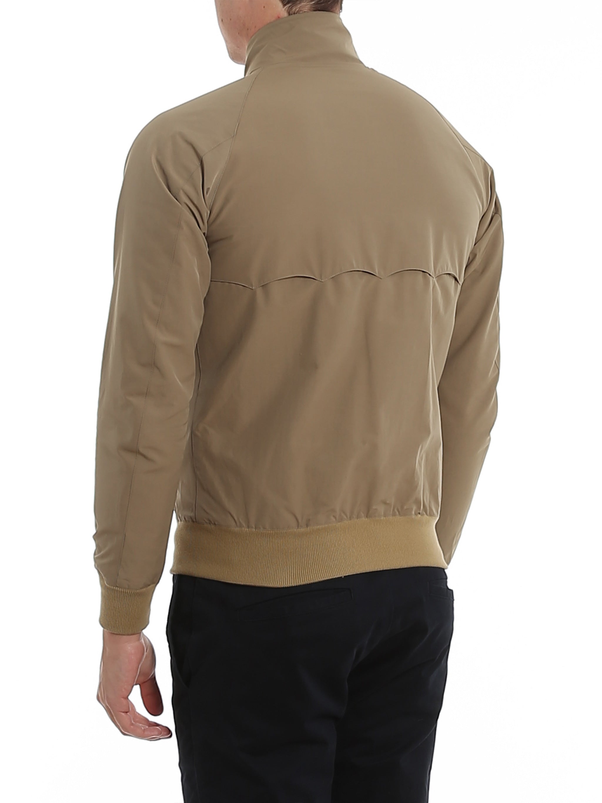 Lightweight Brown Polyester Blend Jacket