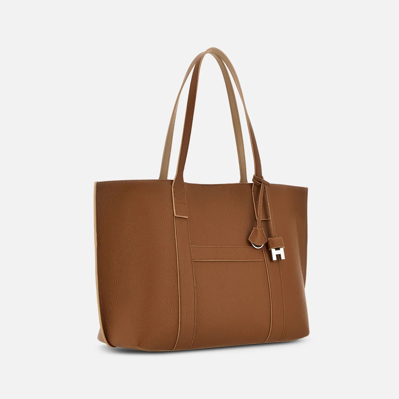 Cuoio Script Shopping Media Shopping Bag
