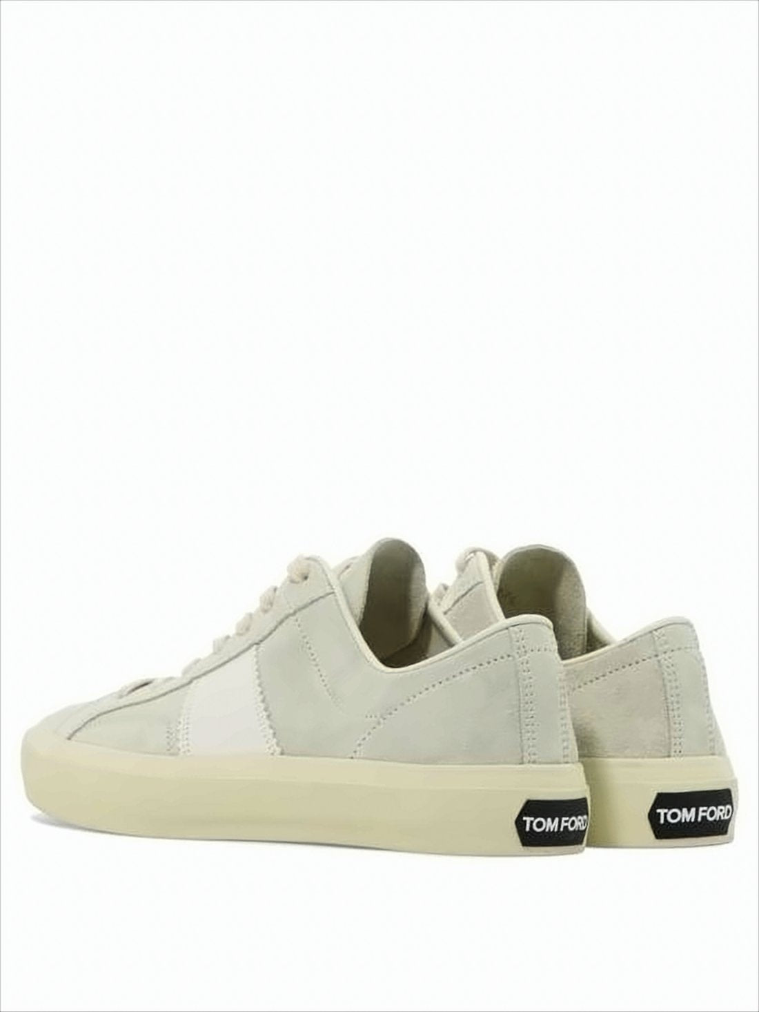 Minimalist Low-Top Suede Sneakers with Leather Accents
