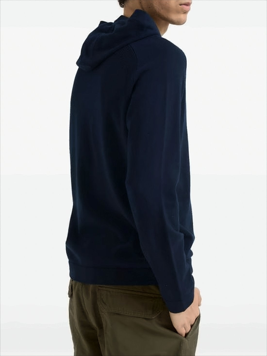 Minimalist Deep Navy Hoodie