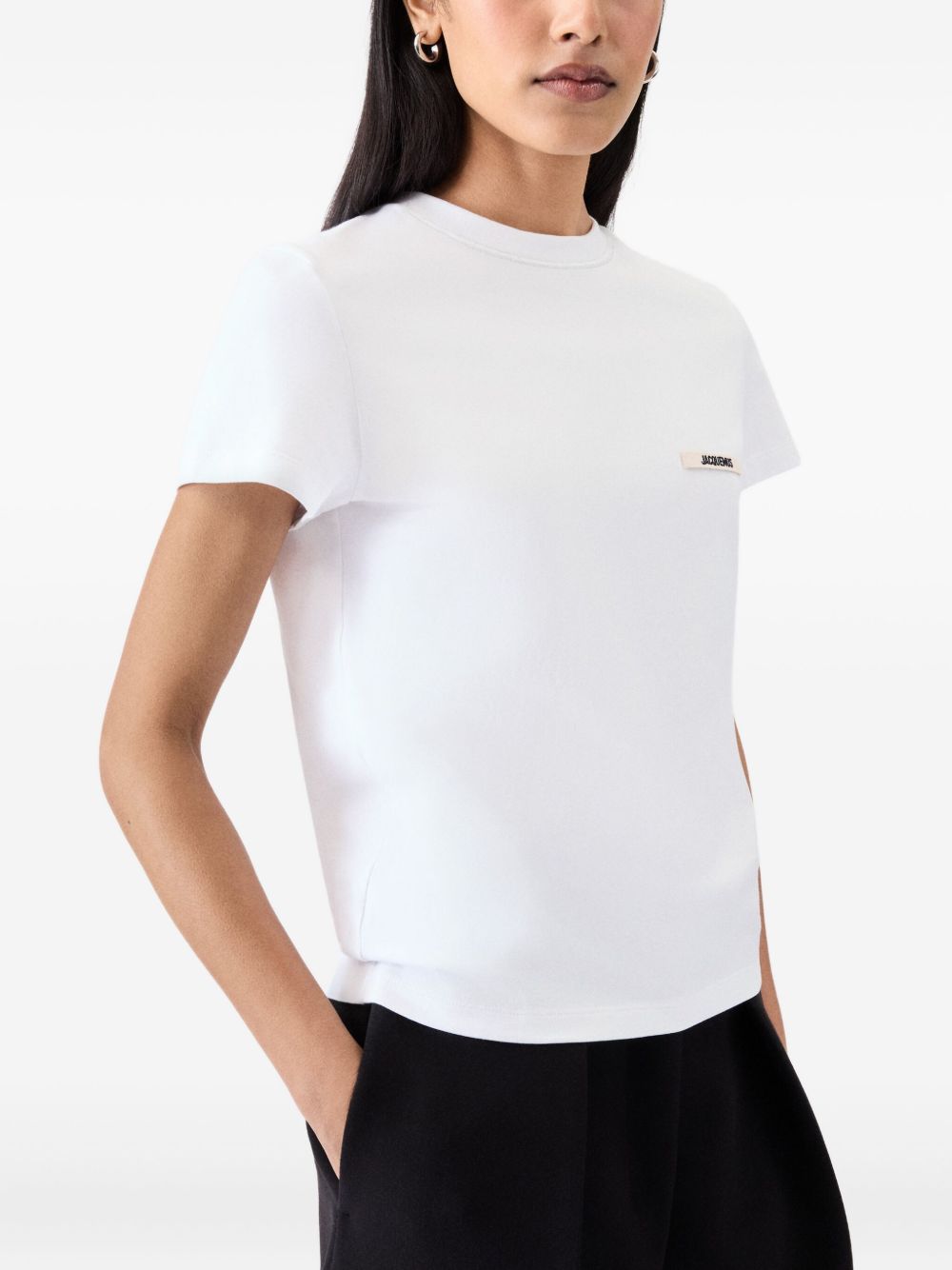 Boxy Silk-Nylon Top