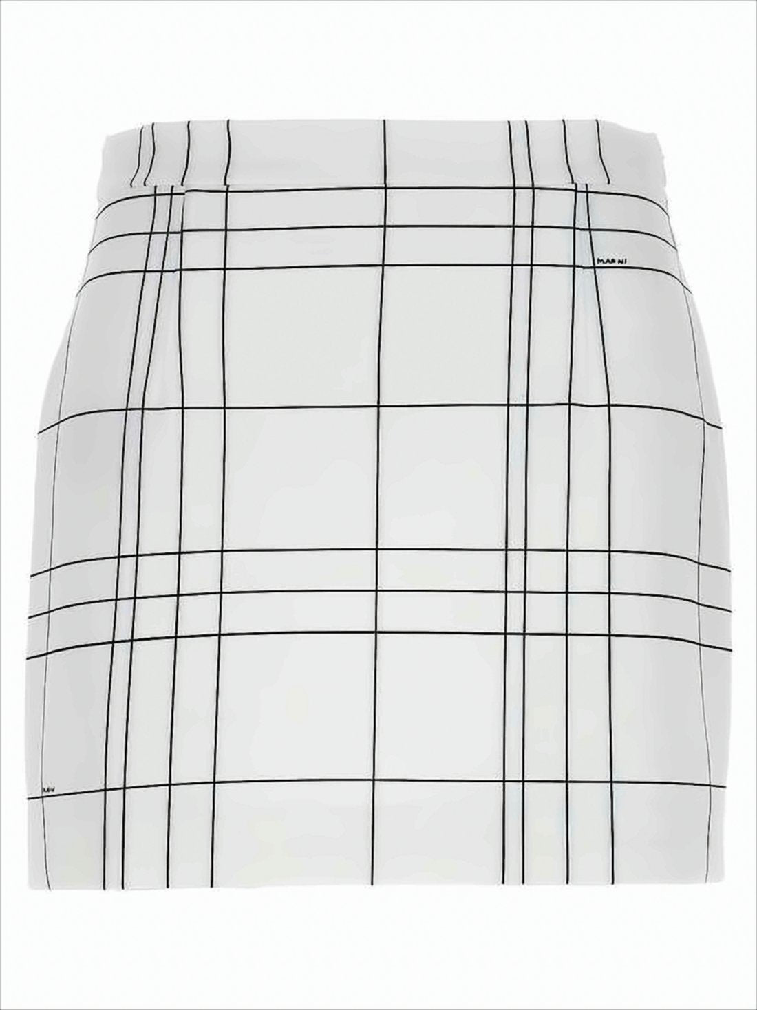 White Mini Skirt