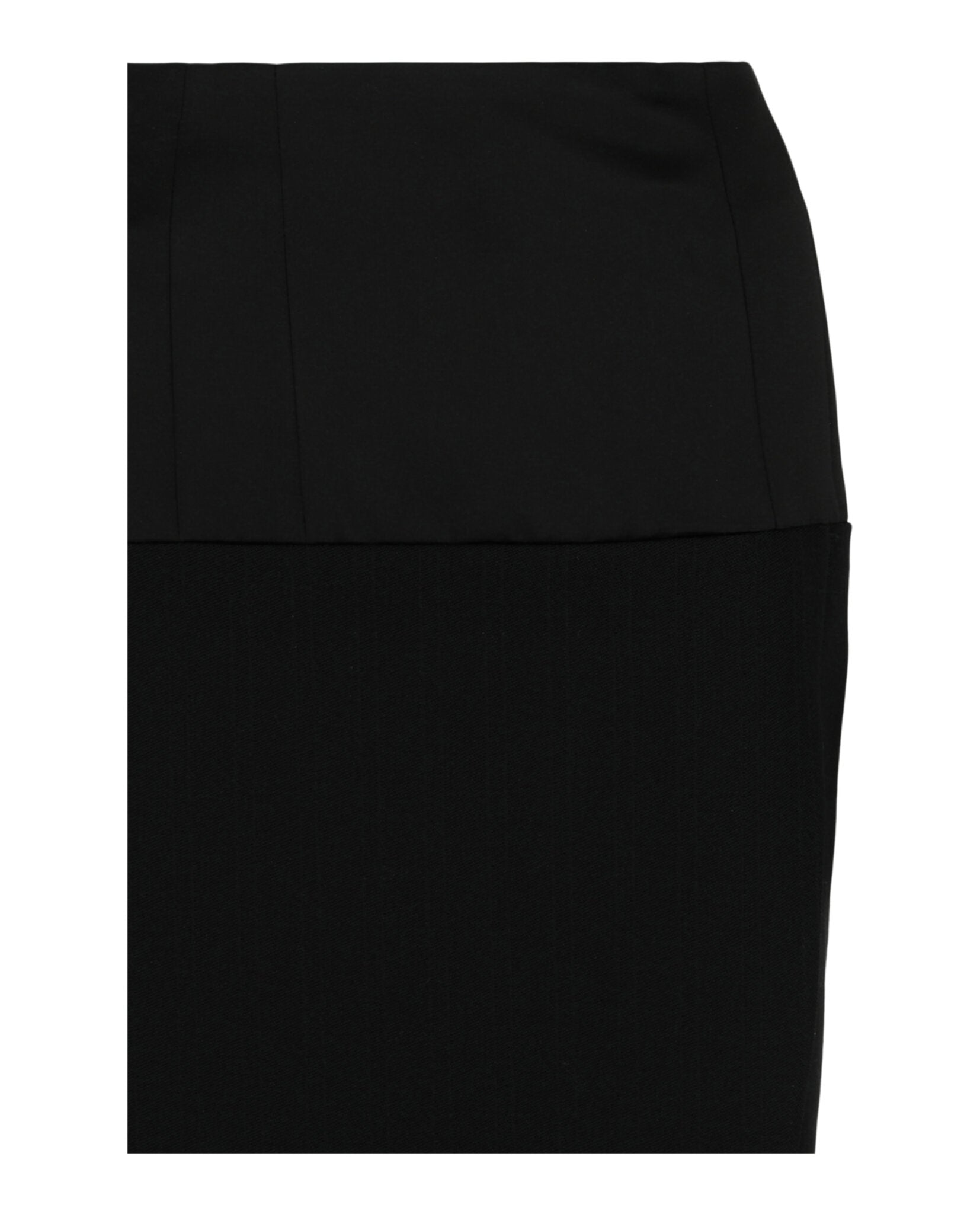 Wool Blend Mini Skirt