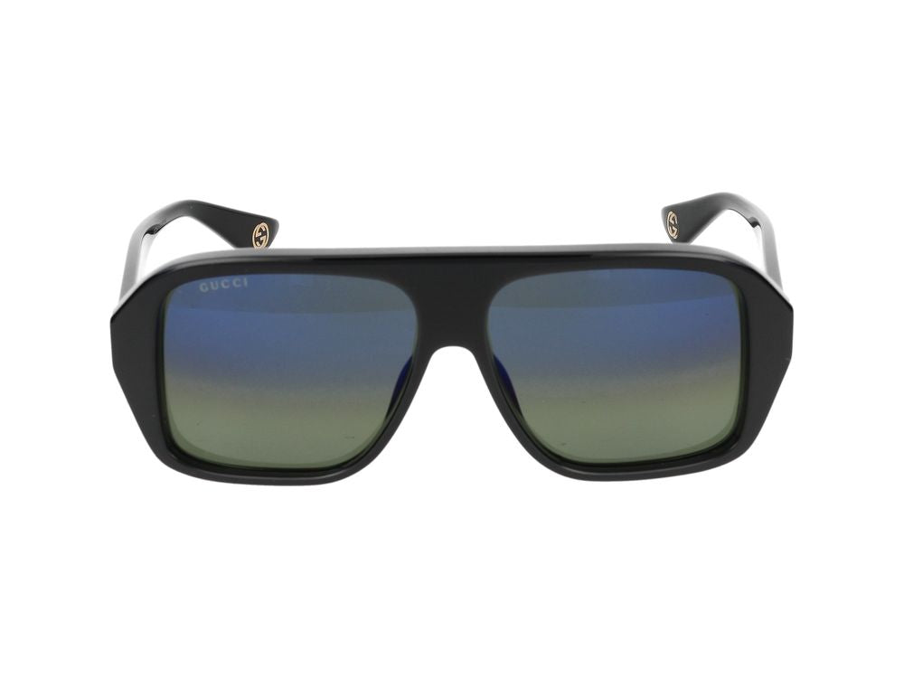 Sunglasses Gucci GG1615S 001 black black blue 57/13/145