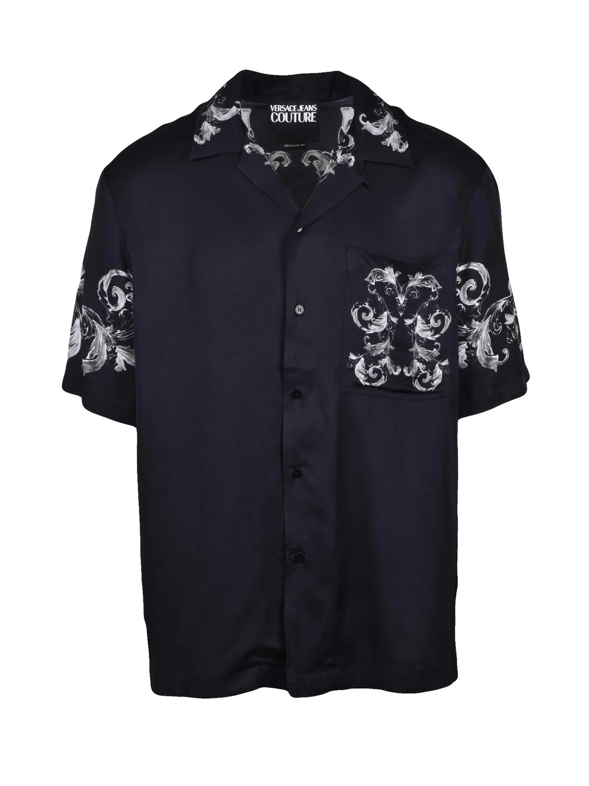Short-Sleeved Black Shirt