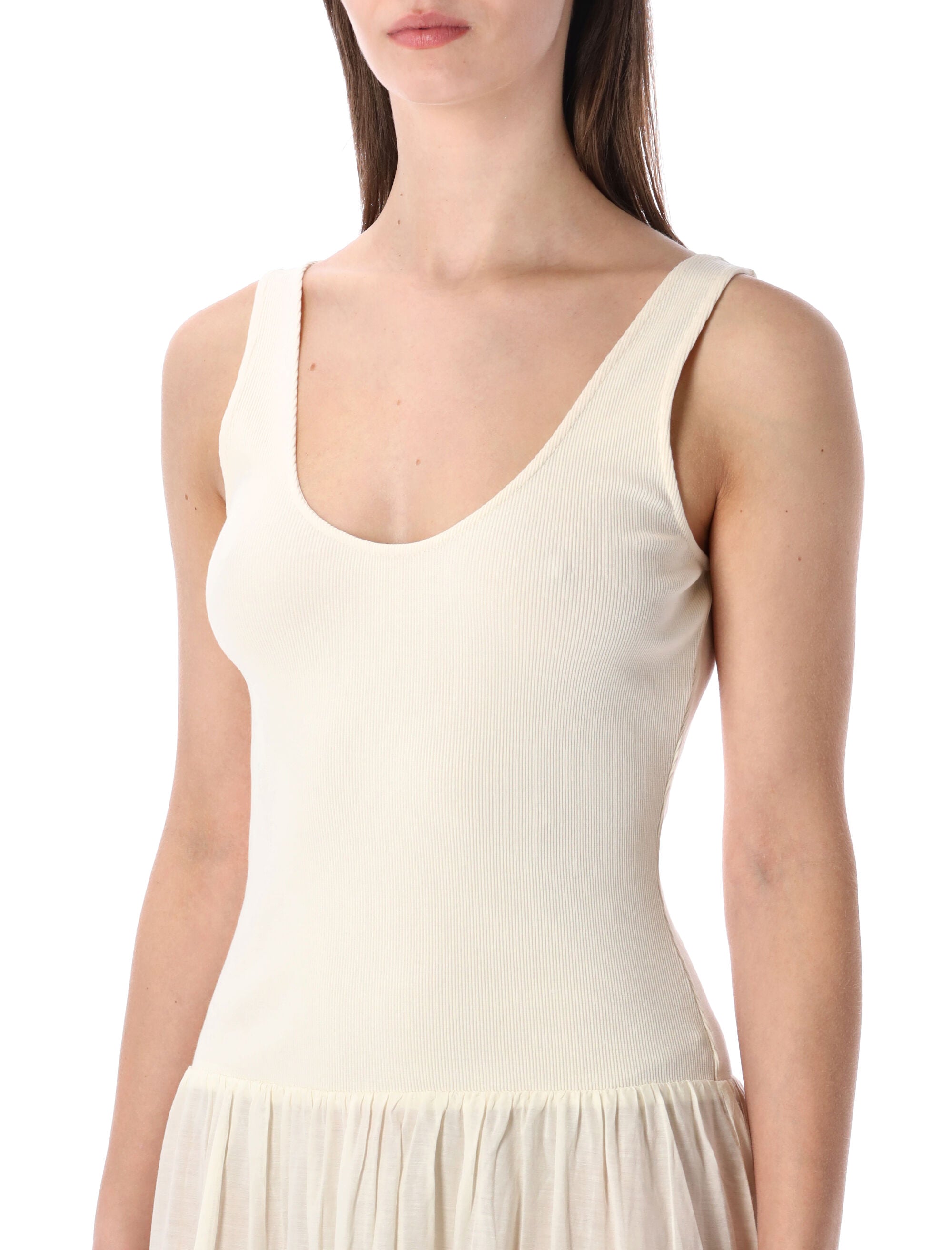 Solao Long Sleeveless Ballerina Dress