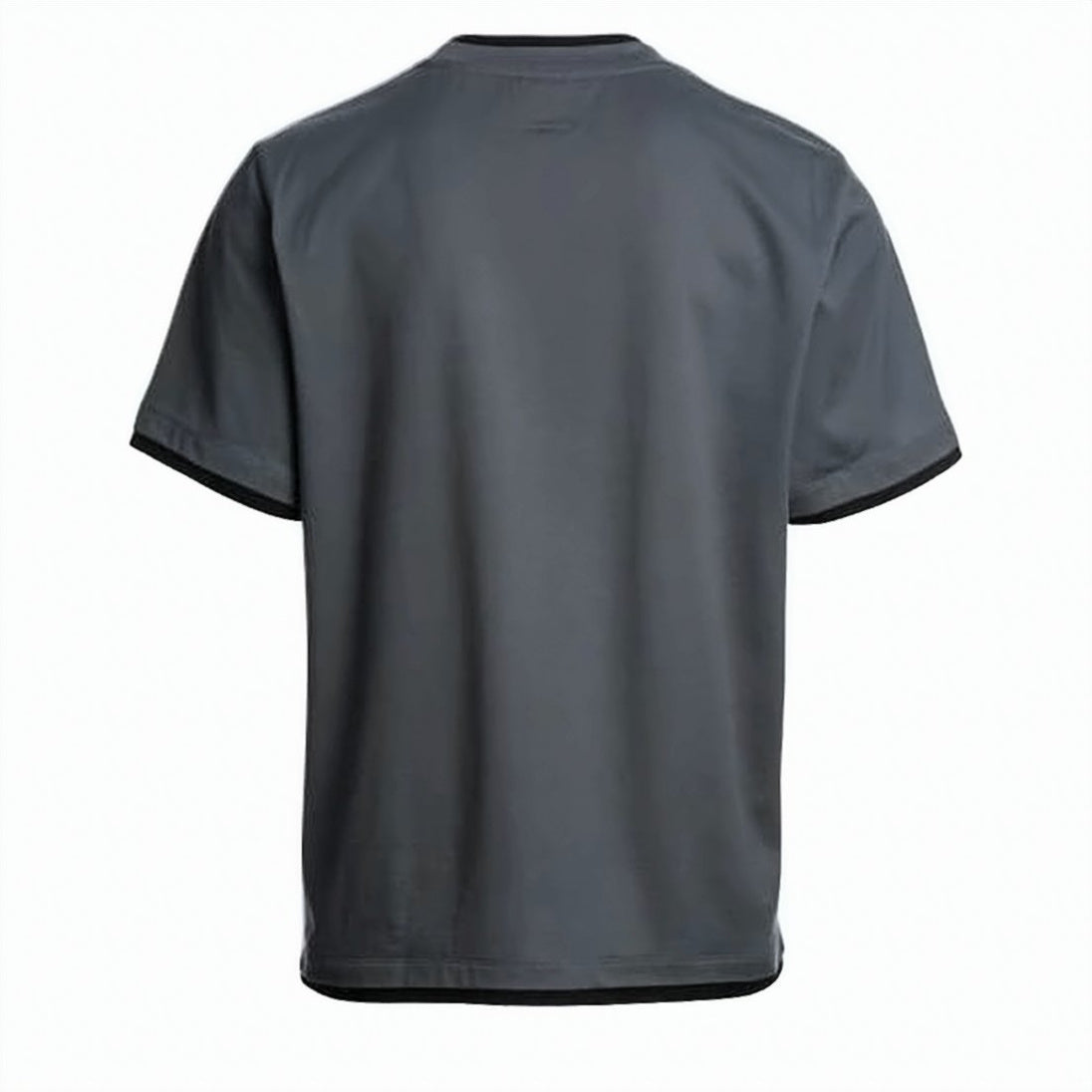 Short-Sleeved T-Shirt with Contrasting Trim