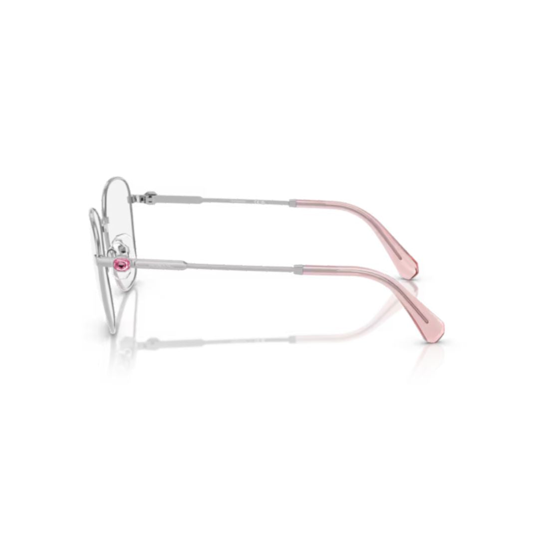 0sk1019 Subtle Square Metal Eyeglasses