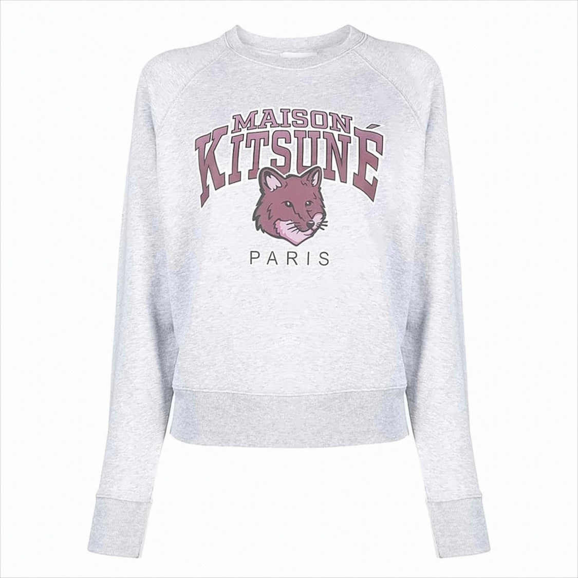Casual Graphic Print Sweatshirt With Fox Head Design