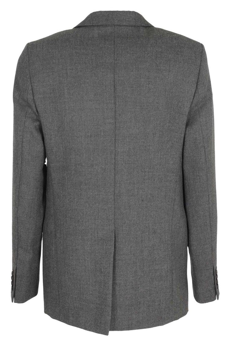 Single-Breasted Two-Button Jacket With Classic Lapel