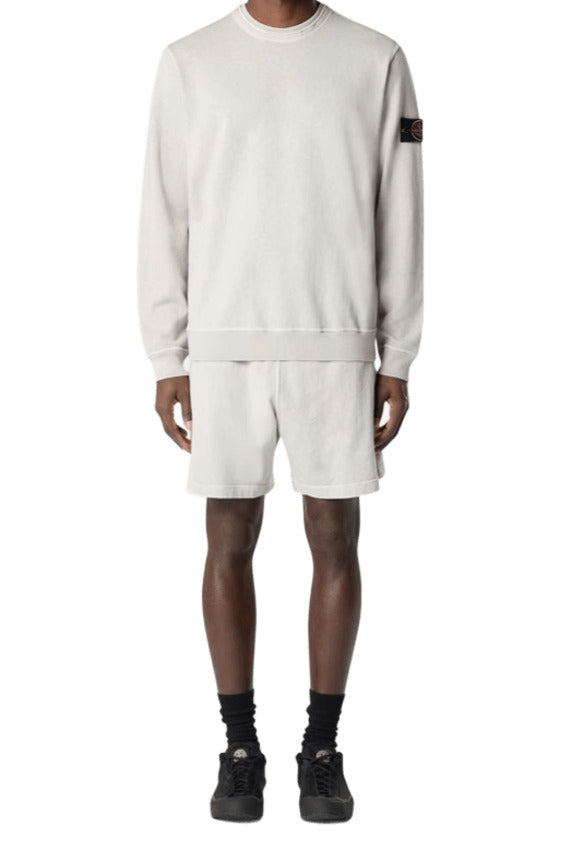 Lightweight Cotton Crewneck Sweatshirt