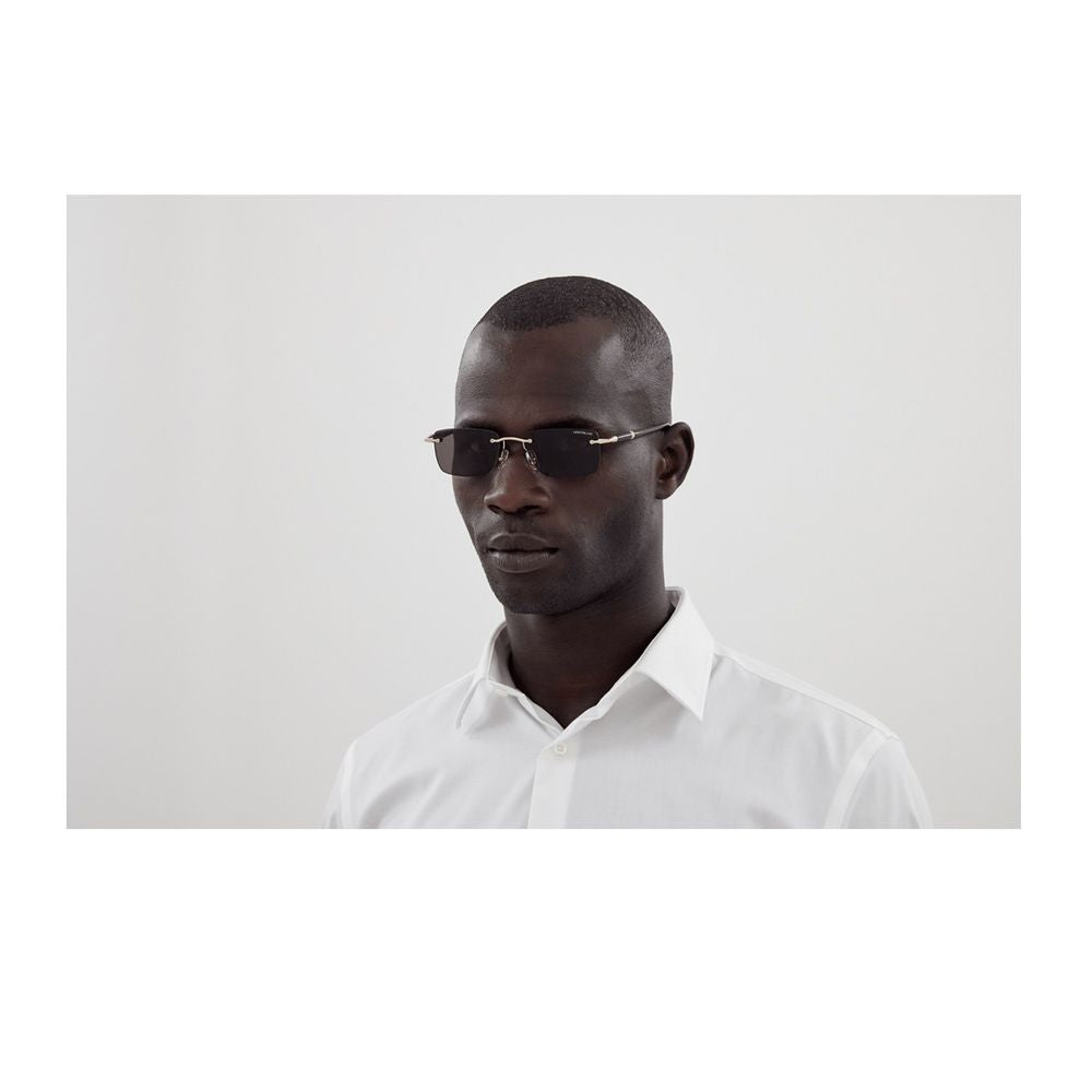 Mb0344S Linea Meisterstück Rimless Rectangular Eyewear