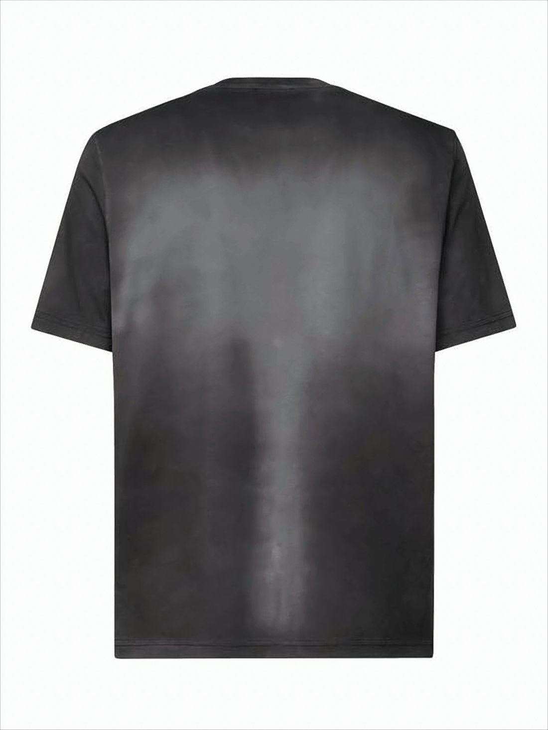Gradient Effect T-shirt with Discreet Logo Detail