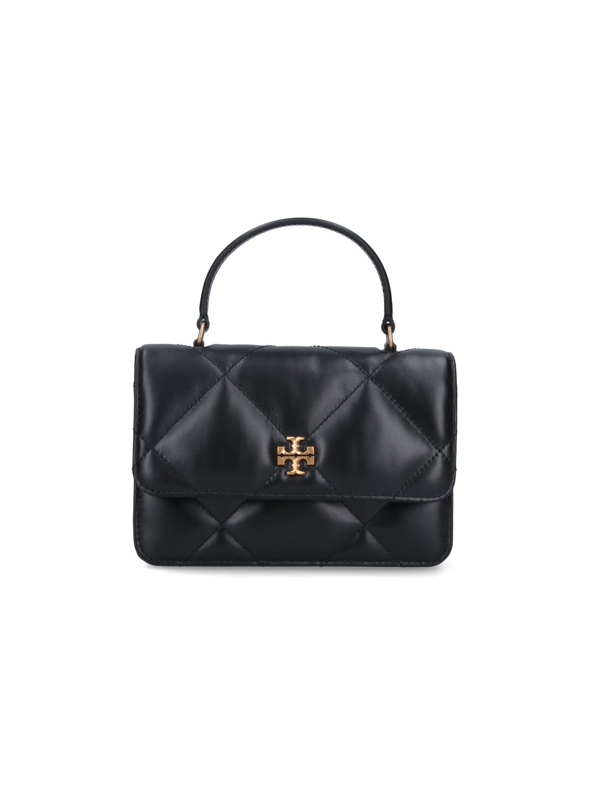 Black Kira Quilted Leather Bag