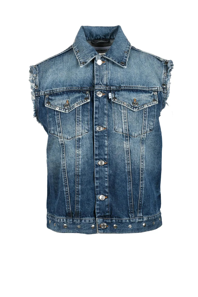 Denim Vest - Blue