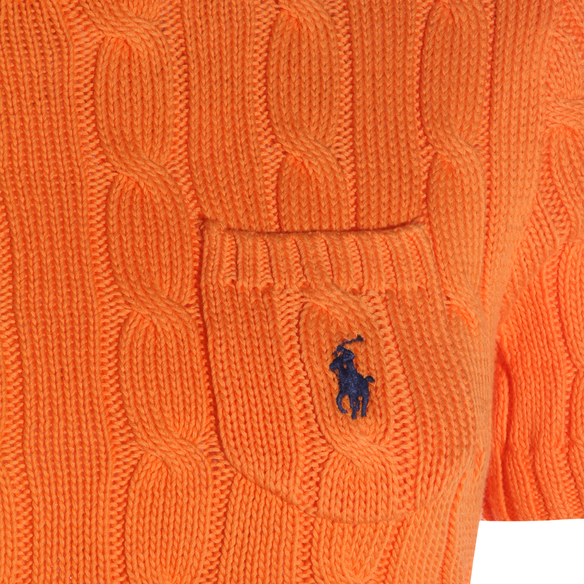 Crew Neck Knit Top with Ribbed Cuffs