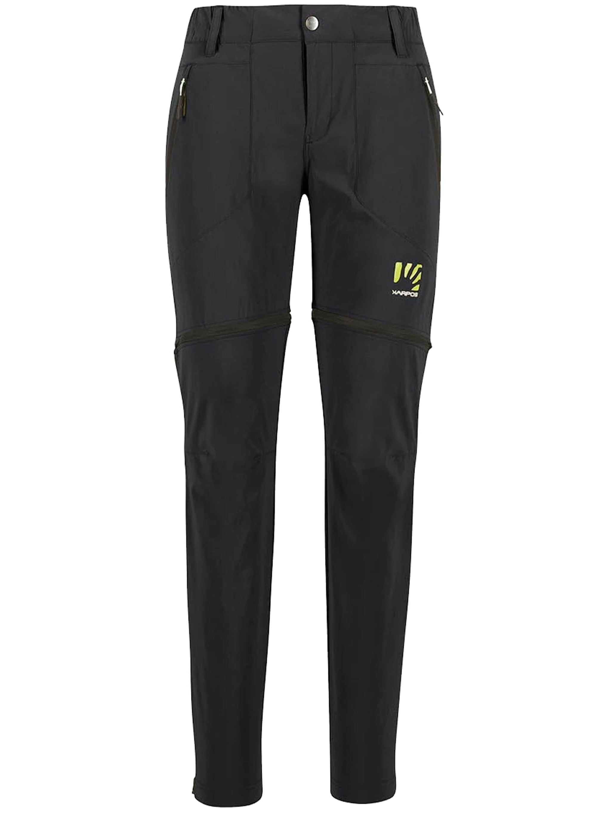 Black Bosconero W Slim Zip-Off Pants
