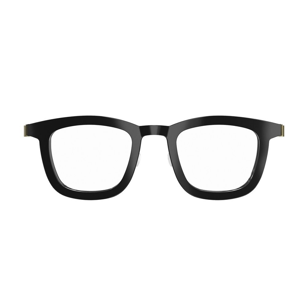 Lindberg Acetanium 1065 Al23 K24 Pgt Black/Gold Square-Frame Acetanium Sunglasses