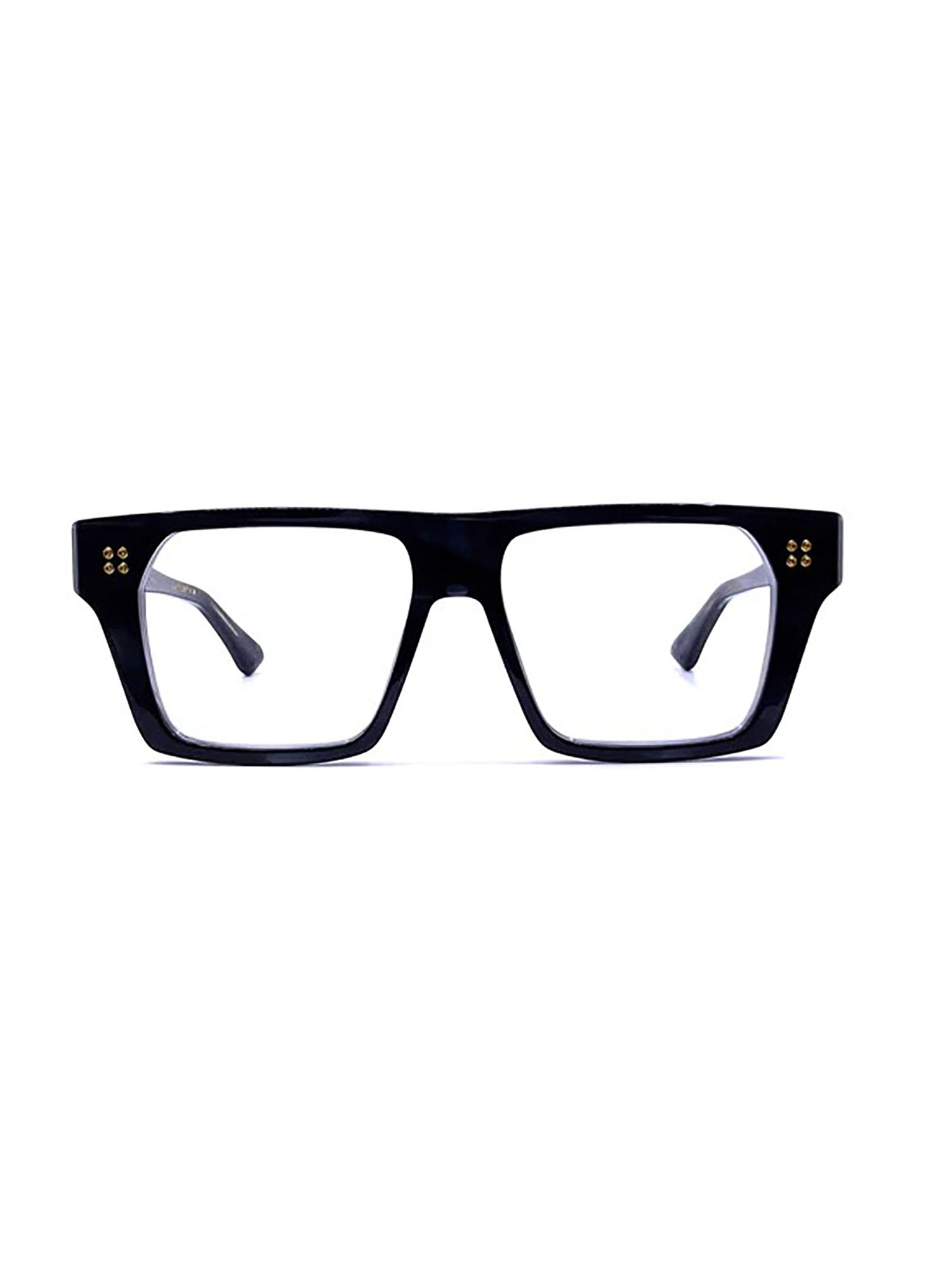 Rectangular Grey Optical Frames with Glossy Finish