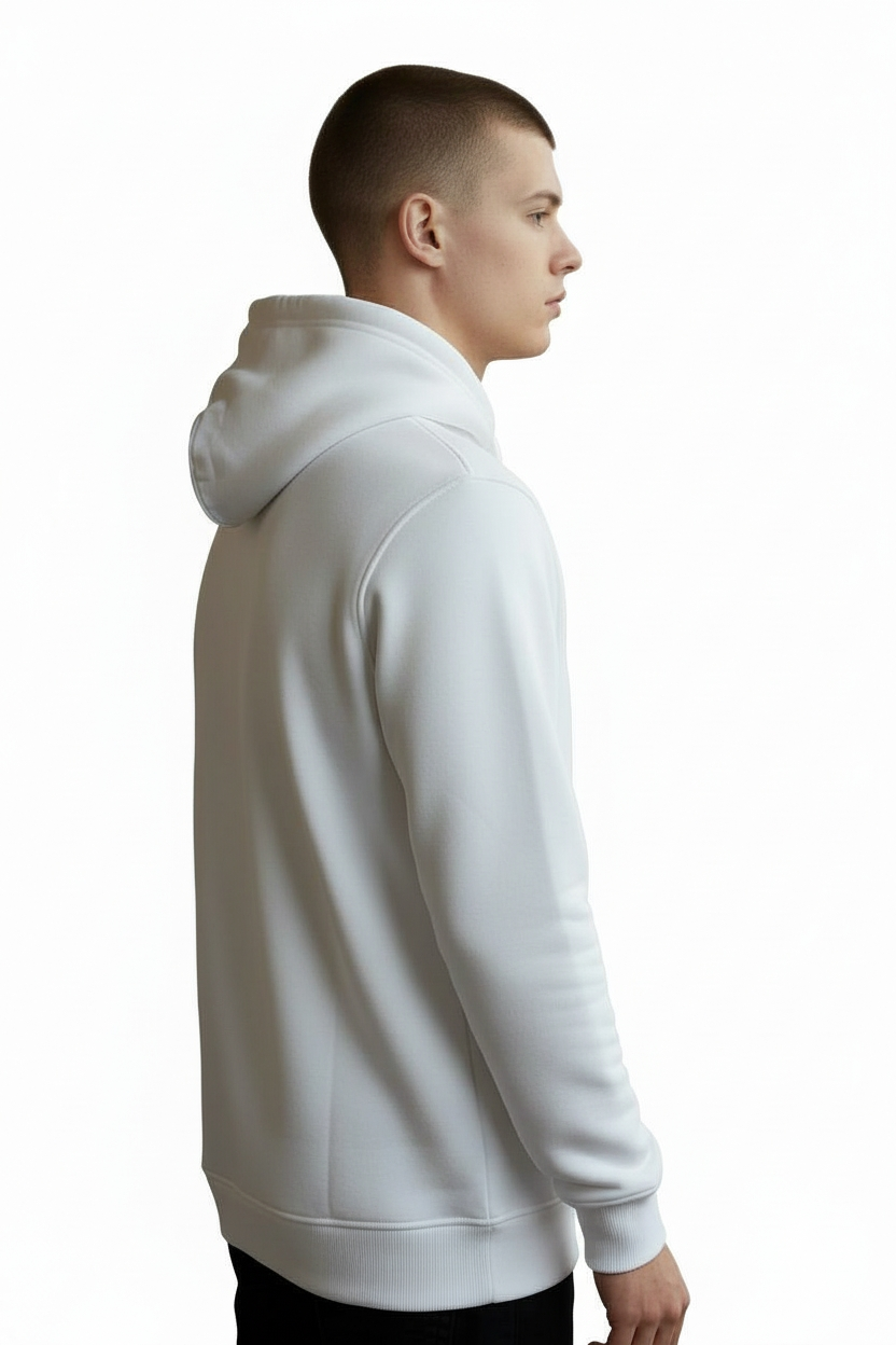 Hooded Sweatshirt with Bold Logo