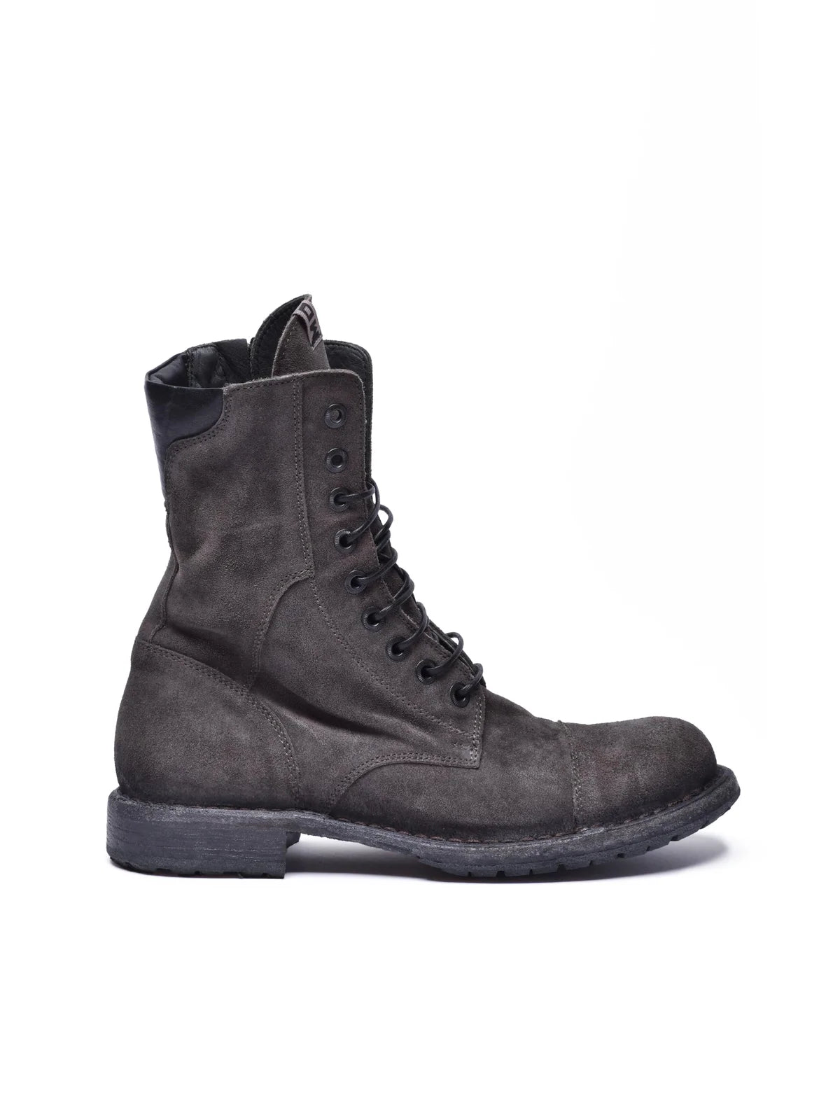 Grey Suede Bootie