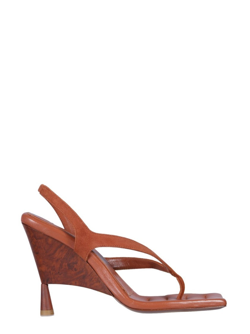 Sculpted Wedge Sandal