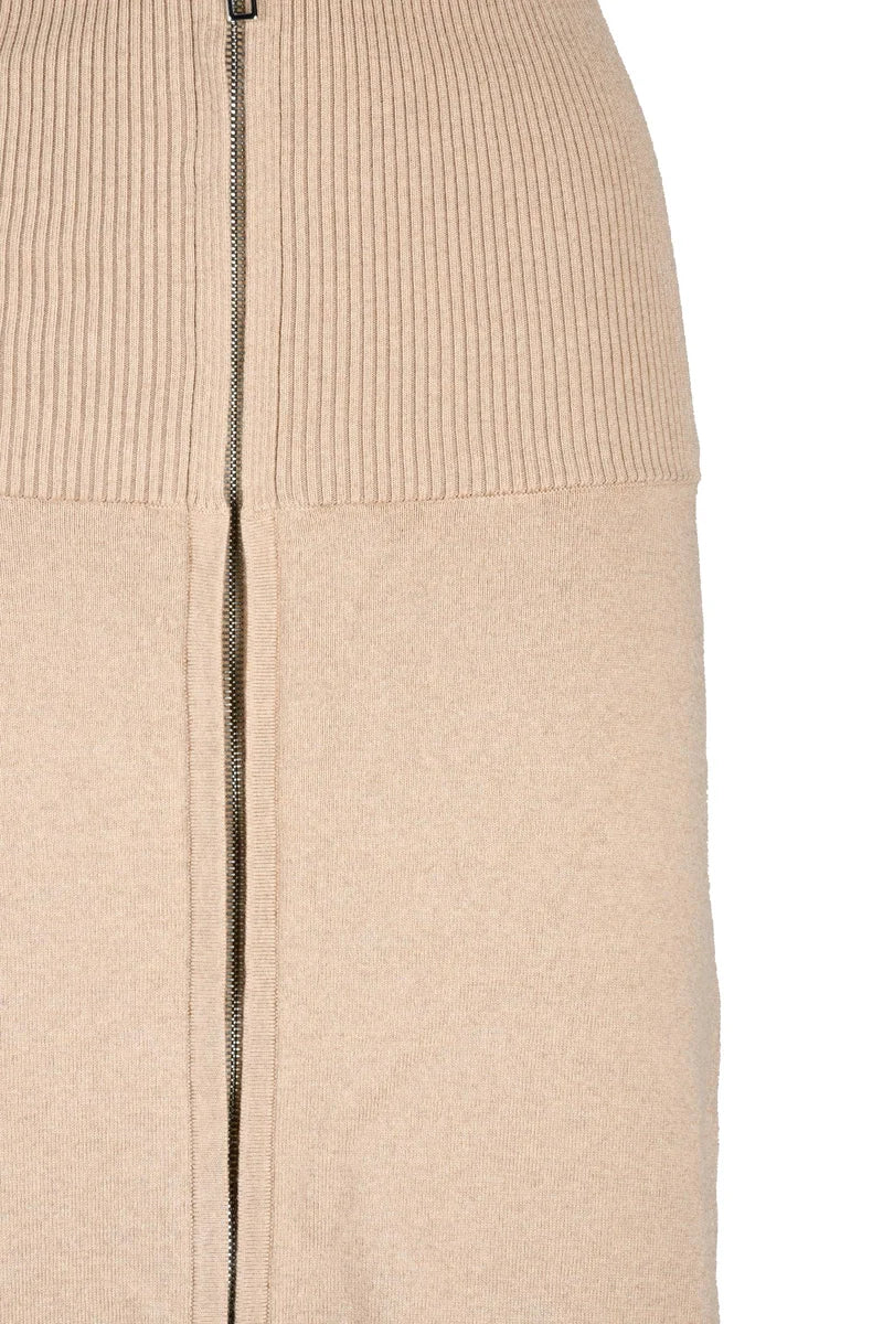 Lacca Wool Skirt - Beige