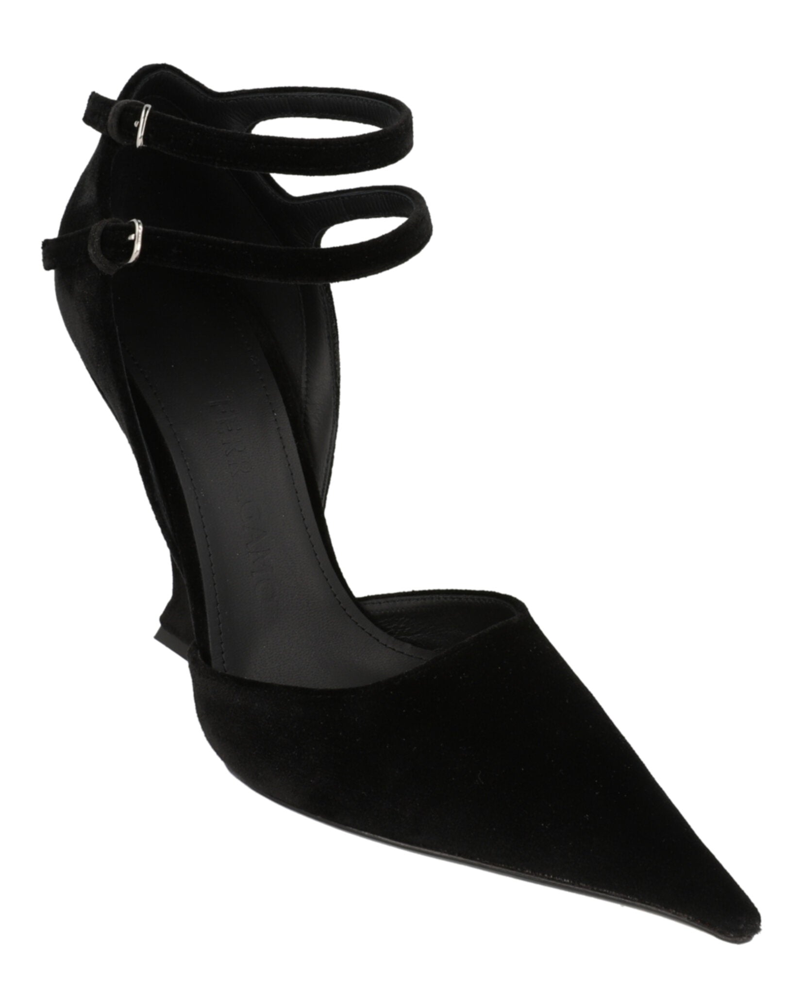 Vidya X5 Velvet Wedge Pumps
