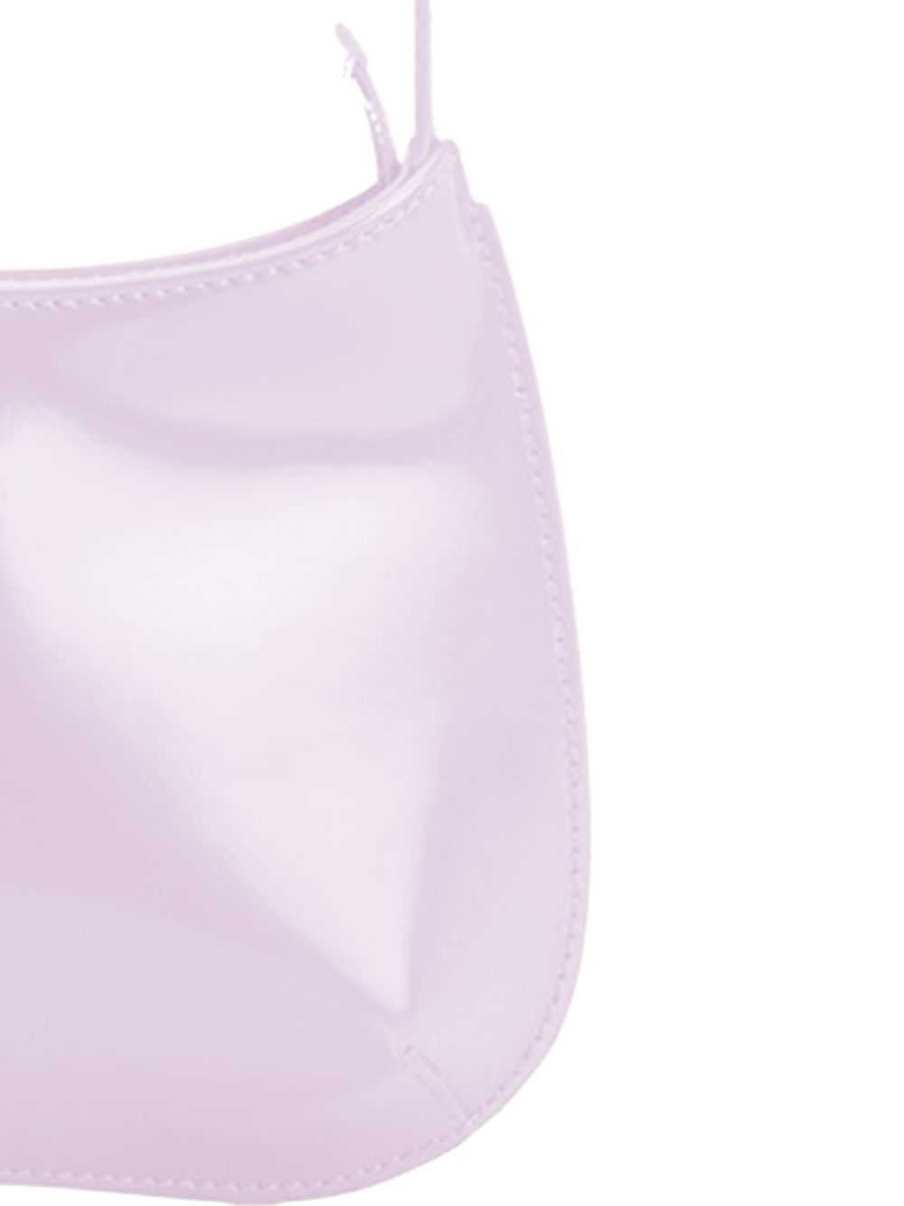 Glossy Finish Shoulder Bag